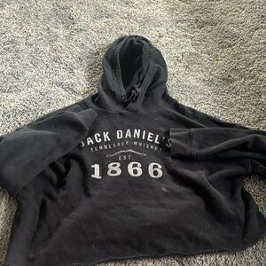 Jack Daniel’s cropped sweatshirt